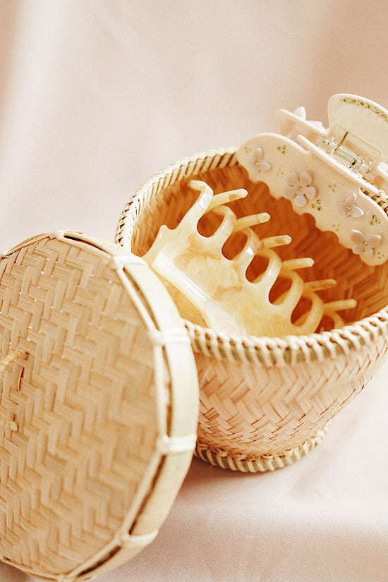 The Artisanal Bamboo Mini Storage Box